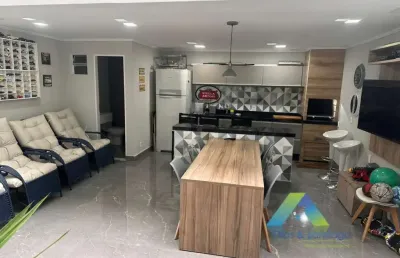 Lindo  sobrado a venda  em condominio fechado  com 125m²- vila joaniza