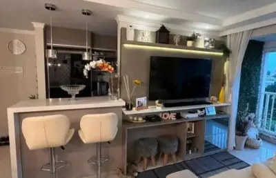 Apartamento novo planejado a venda na av do taboão.