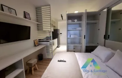 Studio todo mobiliado com 30m² proximo ao metro vila madalena