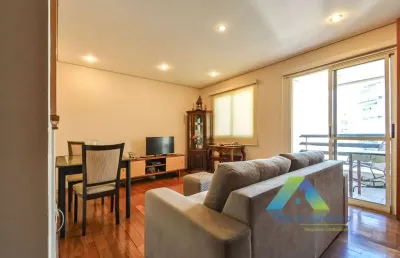 Lindo apartamento de alto padrão com 66m² em localização privilegiada na área nobre de moema com 2 vagas de garagem.