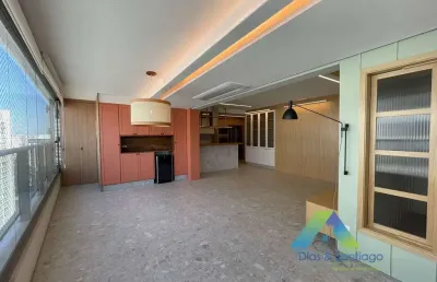 Apartamento alto padrão a venda com 131m²  no brooklin