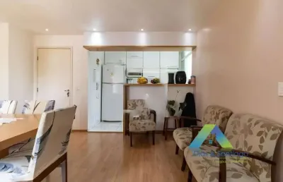 Apartamento mobiliado com 2 dormitórios e 2 vagas na cursino/sp!!