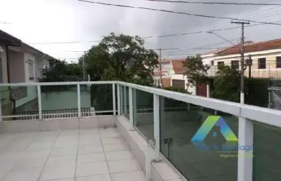 Excelente sobrado 3 dormitórios, 2 vagas espaço gourmet com ótima localização.