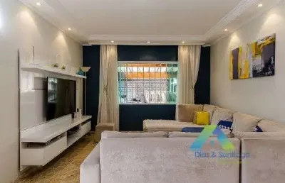 Sobrado com 3 dormitórios à venda, 250 m² por r$ 848.000,00 - vila das mercês - são paulo/sp