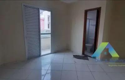 Santo andré cobertura 54 metros, 2 dormitórios, 1 suíte, 1 vaga com ótima localização e valor !!!