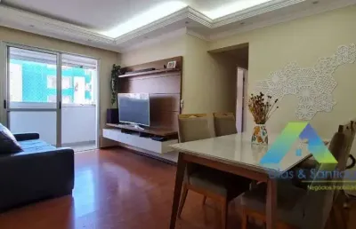 Santo andré apartamento 89 metros, 3 dormitórios sendo 1 suíte, 2 vagas, lazer completo com ótima localização e valor !!