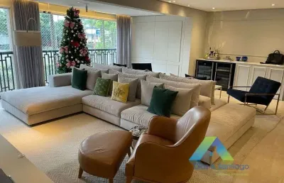 Apartamento com 3 dormitórios à venda, 144 m² por r$ 2.350.000,00 - campo belo - são paulo/sp