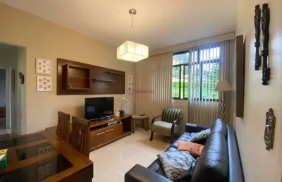Apartamento térreo com 2 quartos sendo 1 suíte, 58 m² na tijuca - teresópolis/rj