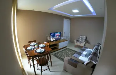 Apartamento  para venda com 2 quartos na cascata do imbuí - teresópolis/rj.