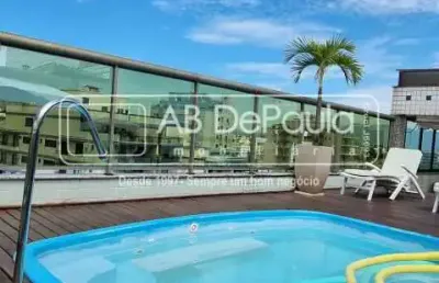 Cobertura com 4 quartos à venda na rua evaristo de morais, vila valqueire, rio de janeiro, 352 m2 por r$ 890.000