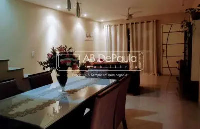 Casa em condomínio fechado com 3 quartos à venda na estrada do rio grande, taquara, rio de janeiro, 150 m2 por r$ 430.000