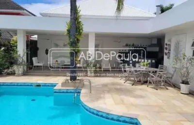 Casa em condomínio fechado com 4 quartos à venda na rua zeno zani, barra da tijuca, rio de janeiro, 504 m2 por r$ 4.500.000