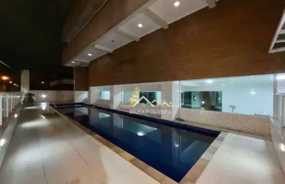 Apartamento com 2 dormitórios à venda, 73 m² por r$ 450.000,00 - vila guilhermina - praia grande/sp