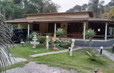 Chácara com 4 dormitórios à venda, 3000 m² por r$ 950.000,00 - cinco lagos - mairiporã/sp