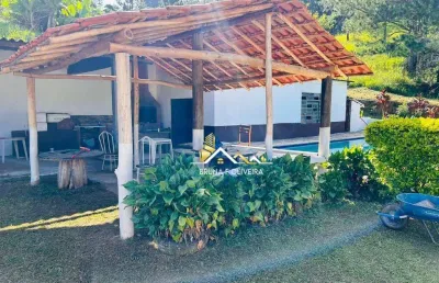 Chácara com 4 dormitórios à venda, 20000 m² por r$ 1.000.000,00 - rio acima - mairiporã/sp