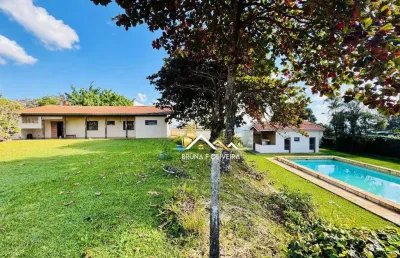 Sítio com 9 dormitórios à venda, 13000 m² por r$ 1.100.000,00 - rosário - atibaia/sp
