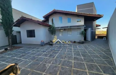 Casa com 3 dormitórios à venda, 250 m² por r$ 2.120.000,00 - jardim paulista - atibaia/sp