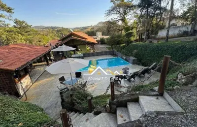 Chácara com 3 dormitórios à venda, 851 m² por r$ 800.000,00 - centro - piracaia/sp