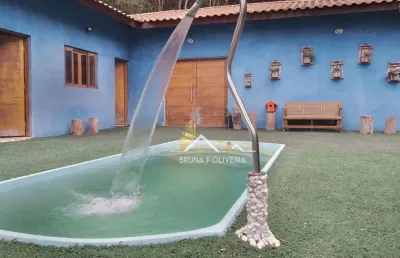 Chácara com 4 dormitórios à venda, 1500 m² por r$ 600.000,00 - olho d'água - mairiporã/sp