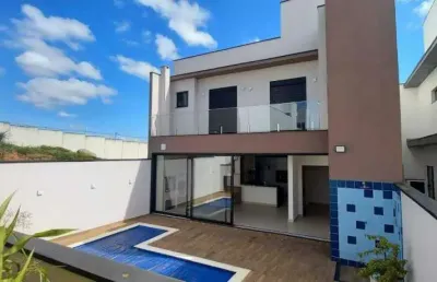 Casa em condomínio à venda, 3 quartos, 3 suítes, 4 vagas, condomínio piemonte - indaiatuba/sp