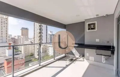 Apartamento andar alto 2 quartos varanda gourmet jardim paulista