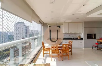 Apartamento varanda gourmet! vista incrível! 4 dts, 3 suítes, 4 vagas! morumbi!