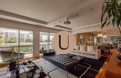 Apartamento com 4 dormitórios à venda, 245 m² por r$ 4.300.000,00 - brooklin paulista - são paulo/sp