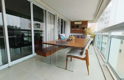 Apartamento mobiliado com 3 dormitórios para venda com 156 m² por r$ 1.899.999,00 na região da riviera da lagoa, barra da tijuca, rio de janeiro / rj