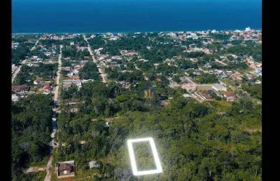 Terreno à venda, 192 m² por r$ 50.000,00 - balneário uirapuru  - itapoá/sc