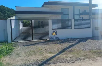 Casa nova com 3 dormitórios para alugar, 95 m² por r$ 2.390,00/mês - princesa do mar - itapoá/sc