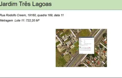 Terreno comercial para alugar na Rua Rodolfo Cremm, 19160, Jardim Três Lagoas, Maringá