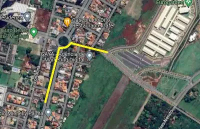 Terreno comercial à venda na Avenida Doutor Gastão Vidigal, 1556, Zona 08, Maringá