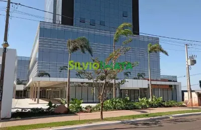 Sala comercial em edifício para locar no jardim cidade monções