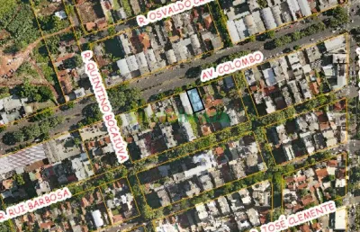Terreno comercial à venda na av. colombro em maringá/pr com 552,45m² de terreno.
