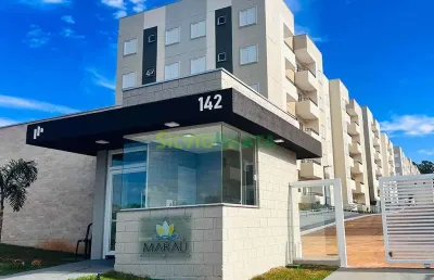 Excelente apartamento, 02 quartos para morar no residencial marau, próximo da av. carmem miranda, chácaras aeroporto.