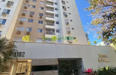 Excelente apartamento com dois quartos, sendo uma suíte, no edifício mirante do parque para morar, na zona 03.