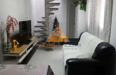 Cobertura para venda em santo andré, paraiso, 3 dormitórios, 1 suíte, 2 banheiros, 1 vaga