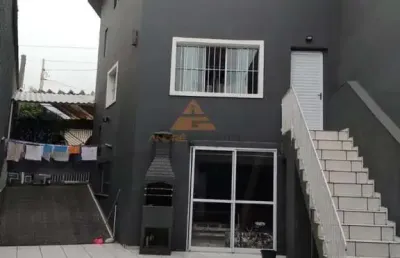 Sobrado para venda em santo andré, jardim las vegas, 3 dormitórios, 1 suíte, 2 banheiros, 5 vagas