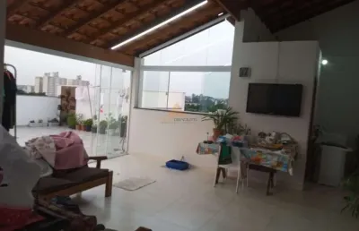 Cobertura para venda em santo andré, jardim stetel, 4 dormitórios, 1 suíte, 2 banheiros, 4 vagas