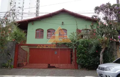 Casa para venda em santo andré, vila homero thon, 3 dormitórios, 1 suíte, 1 banheiro, 5 vagas