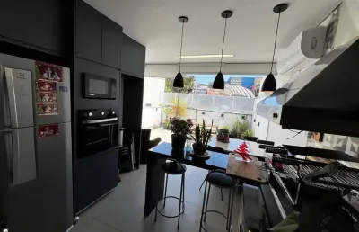 Cobertura para venda em santo andré, vila valparaiso, 4 dormitórios, 1 suíte, 4 banheiros, 3 vagas