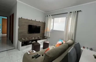 Apartamento para venda em santo andré, vila progresso, 2 dormitórios, 1 suíte, 2 banheiros, 1 vaga