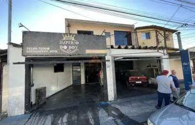 Prédio comercial para venda em santo andré, vila scarpelli, 2 dormitórios, 1 suíte, 2 banheiros, 2 vagas