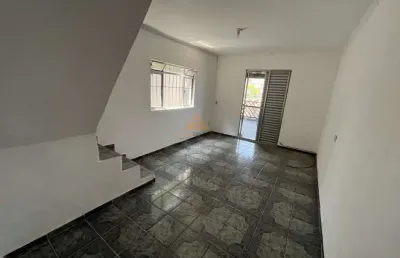 Casa para venda em santo andré, vila homero thon, 1 dormitório, 1 banheiro, 1 vaga