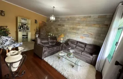 Sobrado para venda em santo andré, jardim las vegas, 3 dormitórios, 3 suítes, 5 banheiros, 6 vagas