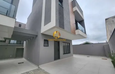 Sobrado triplex 169m² privativos no portão, curitiba - 3 quartos e terraço gourmet