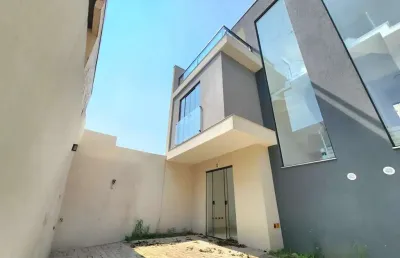 Sobrado 3 quartos sendo 1 suíte e terraço, alto boqueirão