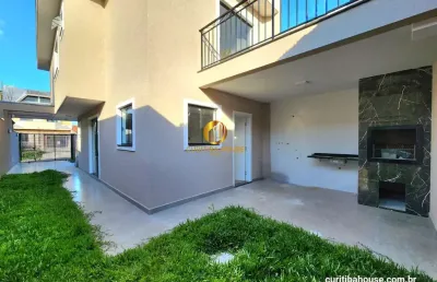 Sobrado alto padrão no umbará | 3 dormitórios, suíte, espaço gourmet e 4 vagas