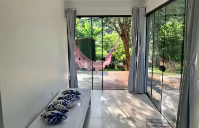 Casa com 1 quarto para alugar na silveira, 32, praia da silveira, garopaba, 1000 m2 por r$ 6.900