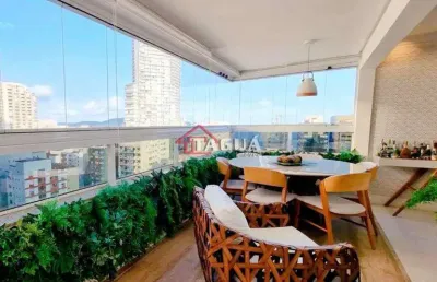 Apartamento com 3 quartos, pompéia, santos - r$ 2.95 mi, cod: 507